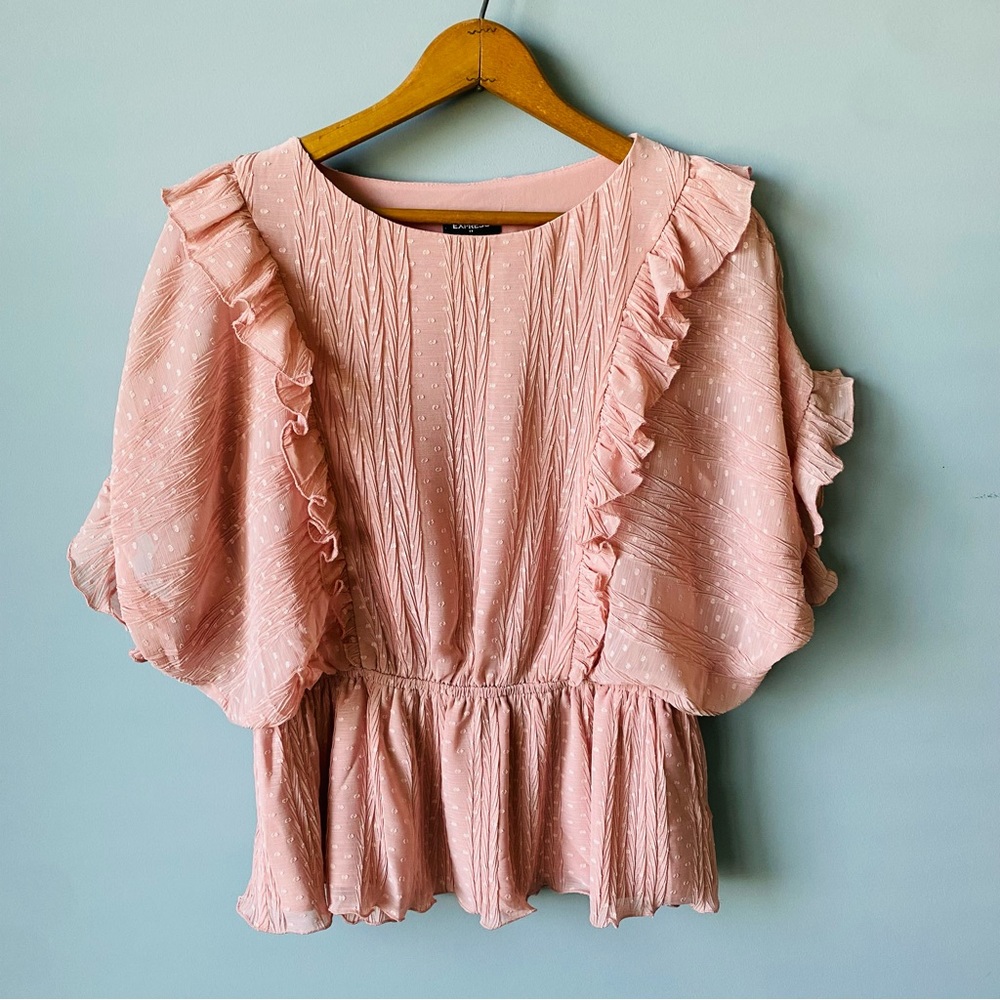 NEW Express Pink Blouse Small